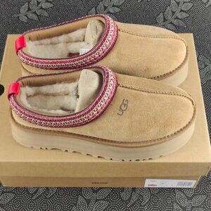 Ugg Tazz Platform Slippers Chestnut